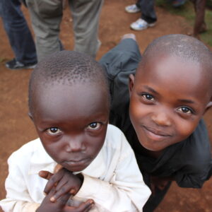 Two boys from Uganda