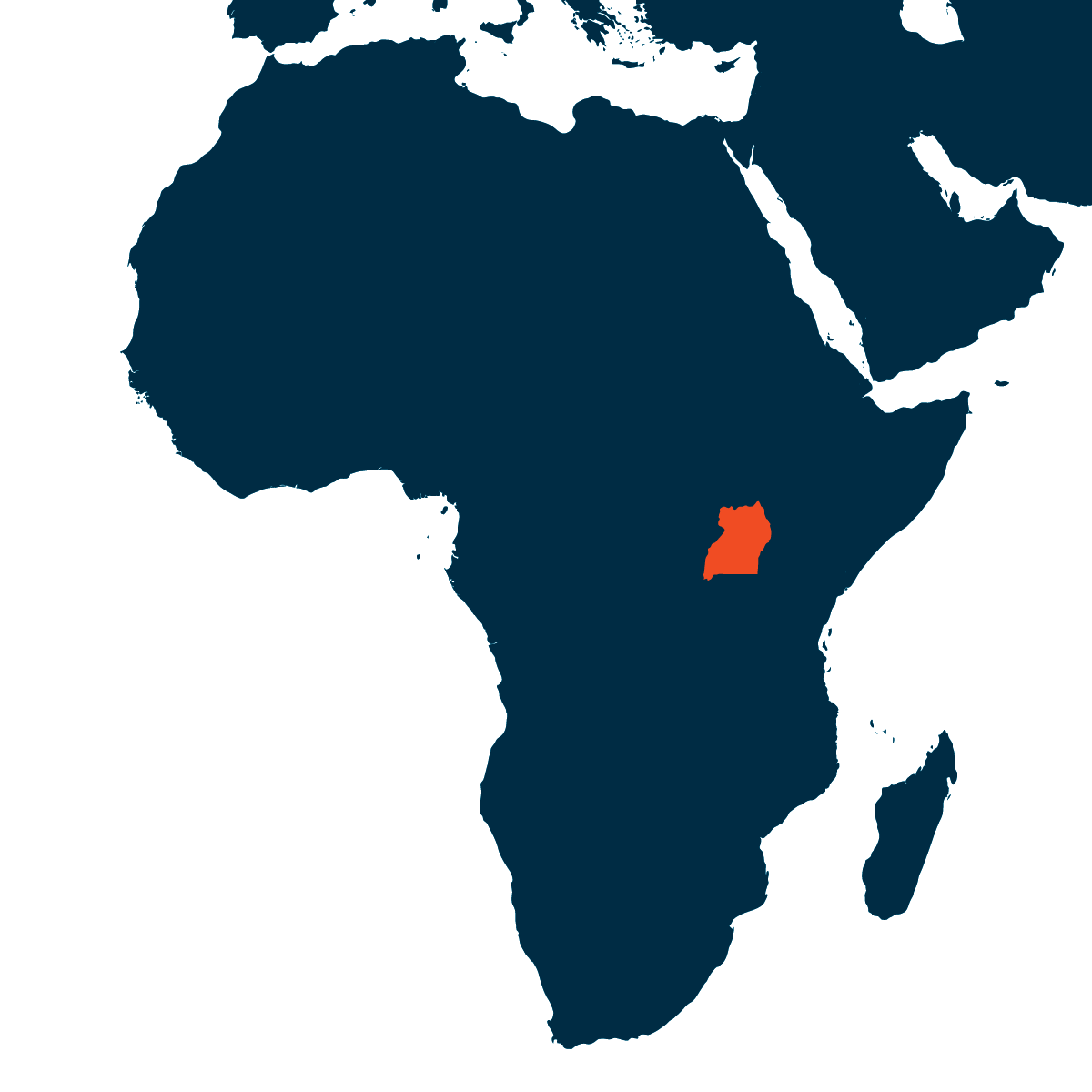 Uganda Map